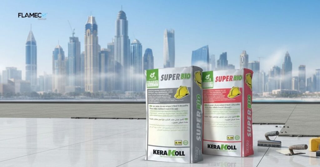How to Choose the Right Kerakoll Tile Adhesive for UAE’s Climate (And When to Use Kerakoll Super Bio)