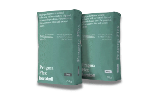 Two bags of Kerakoll Pragma Flex Mineral adhesive